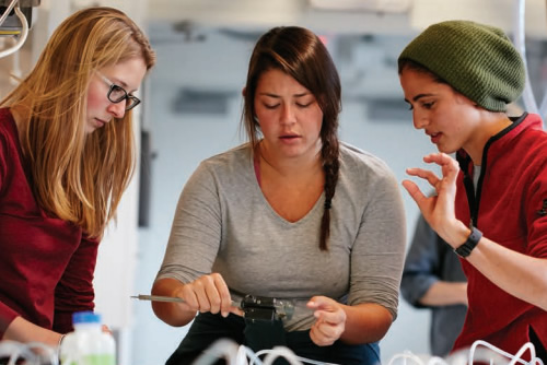 student researchers