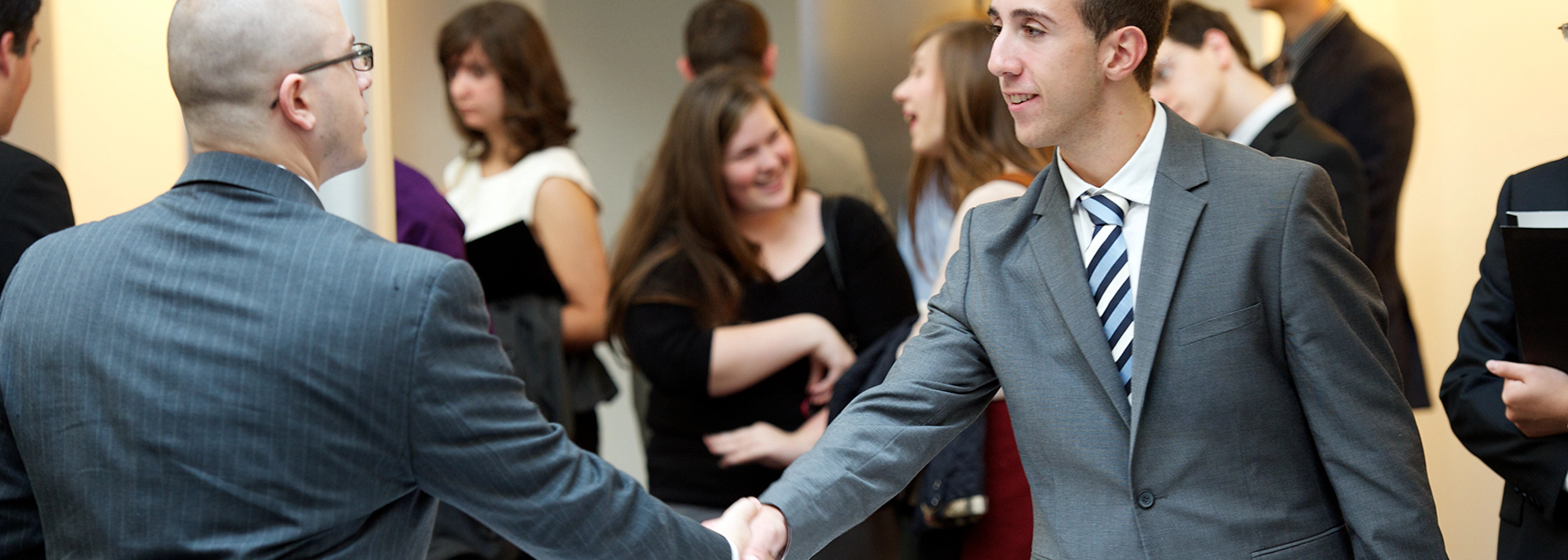 College of Business Finance Students in a Classroom