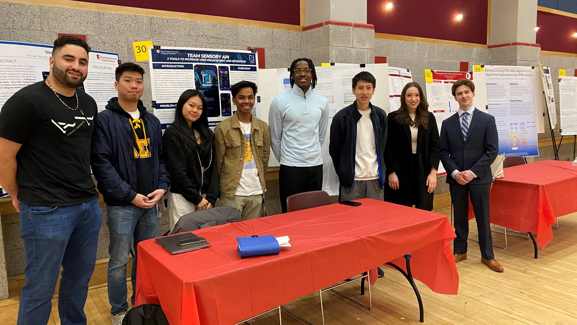 bhpureca 2023 business honors students at the ureca conference