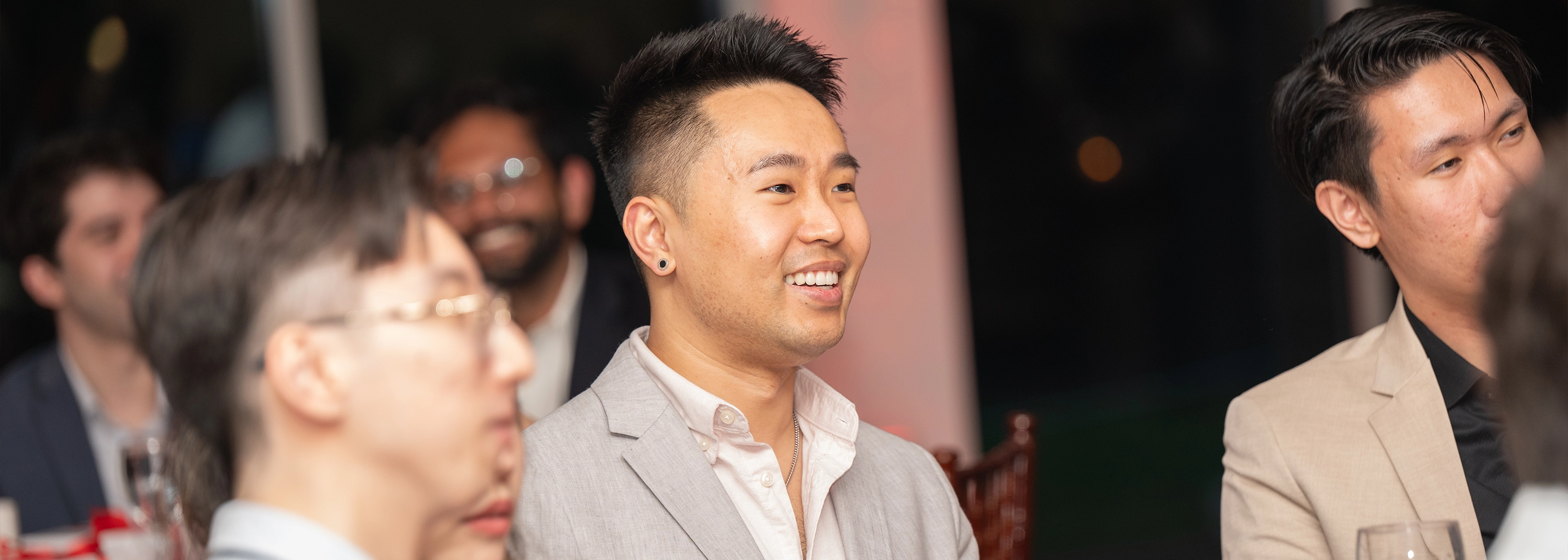 SUNY Stony Brook University College of Business MBA in Innovation Student at a tradeshow