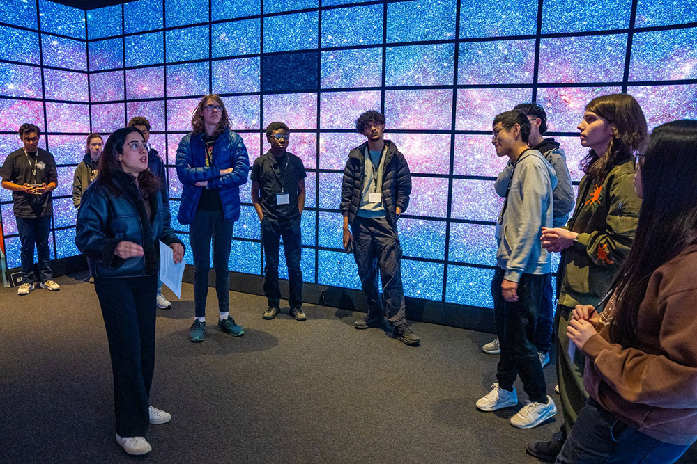 HS Hack students in Reality Deck