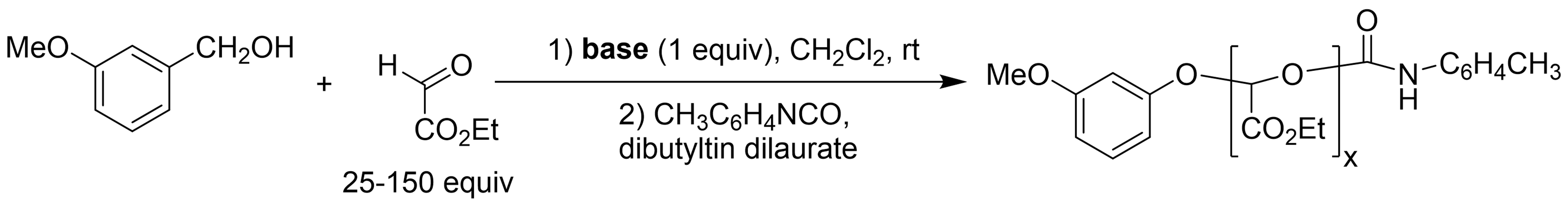 polymerization of ethyl glyoxylate polymerization of ethyl glyoxylate