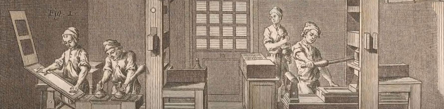 early modern print shop