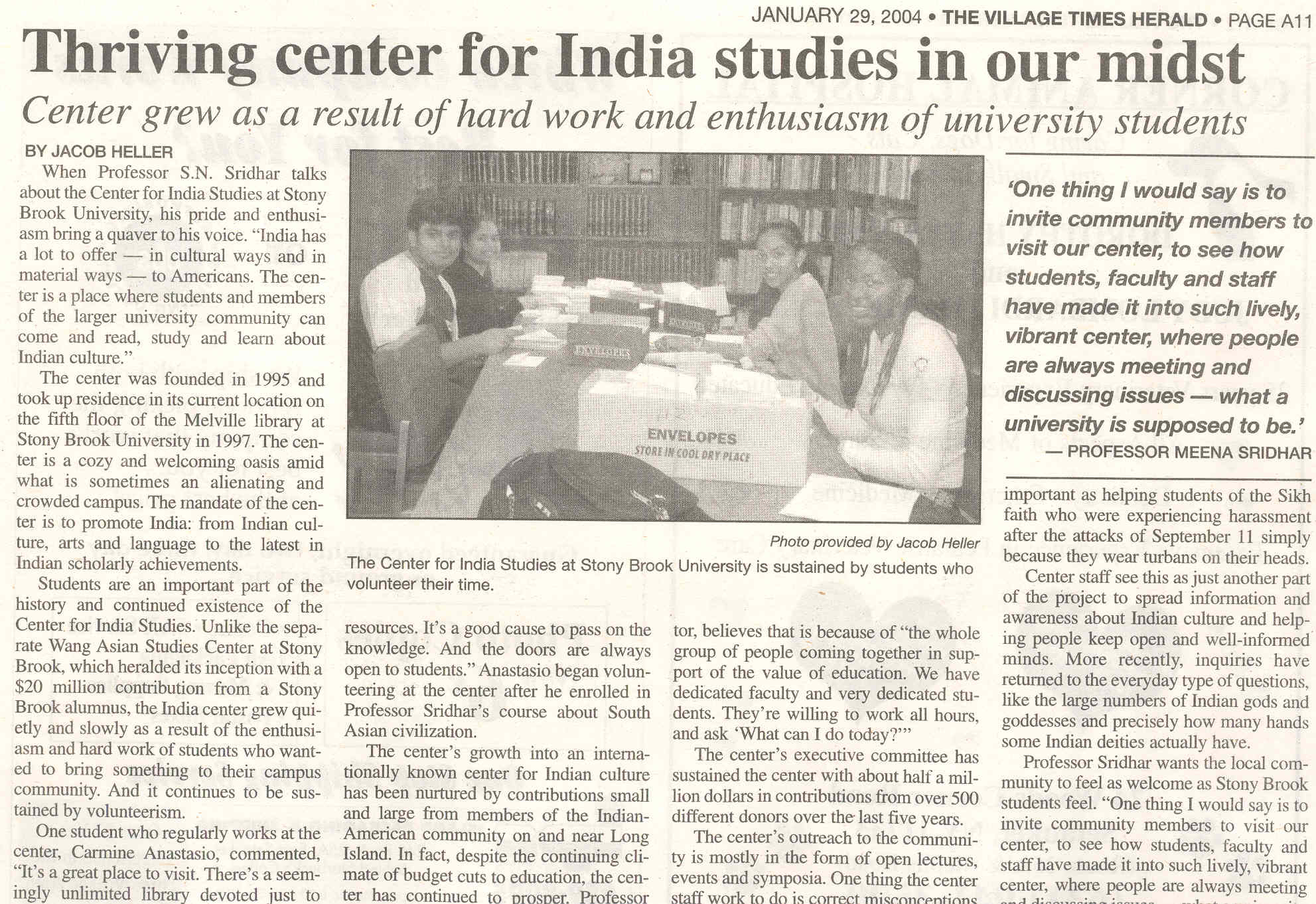 Thriving Center for India studies Thriving Center for India Studies TN