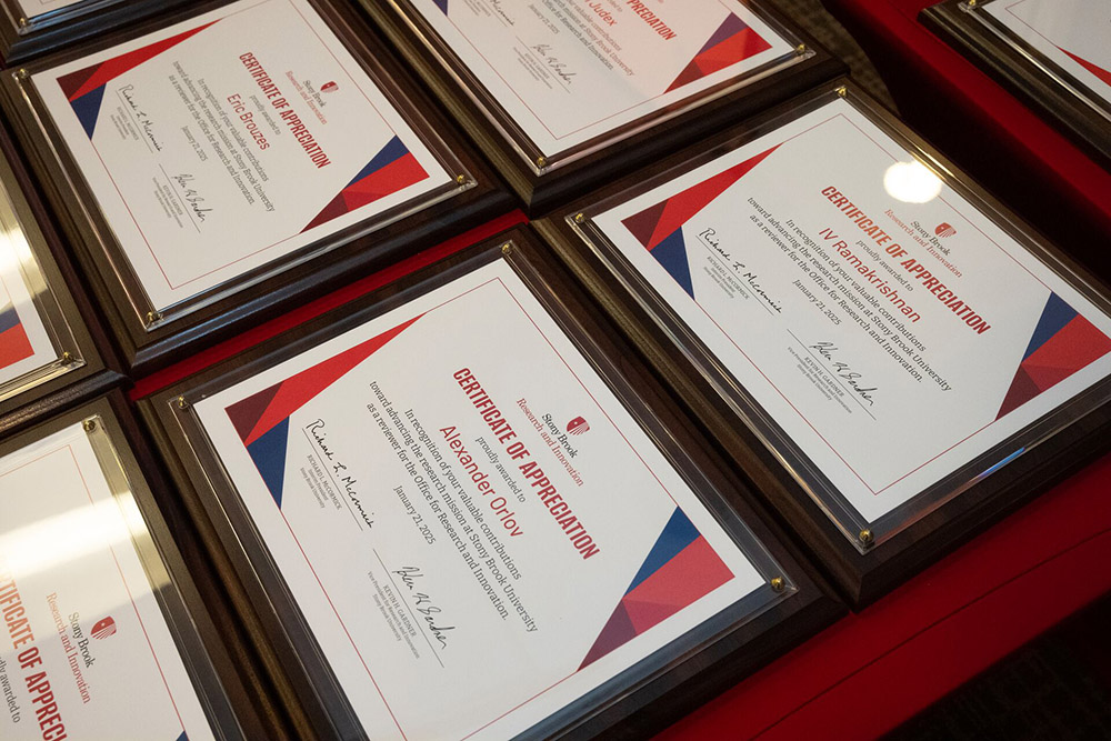 Certificates of Appreciation