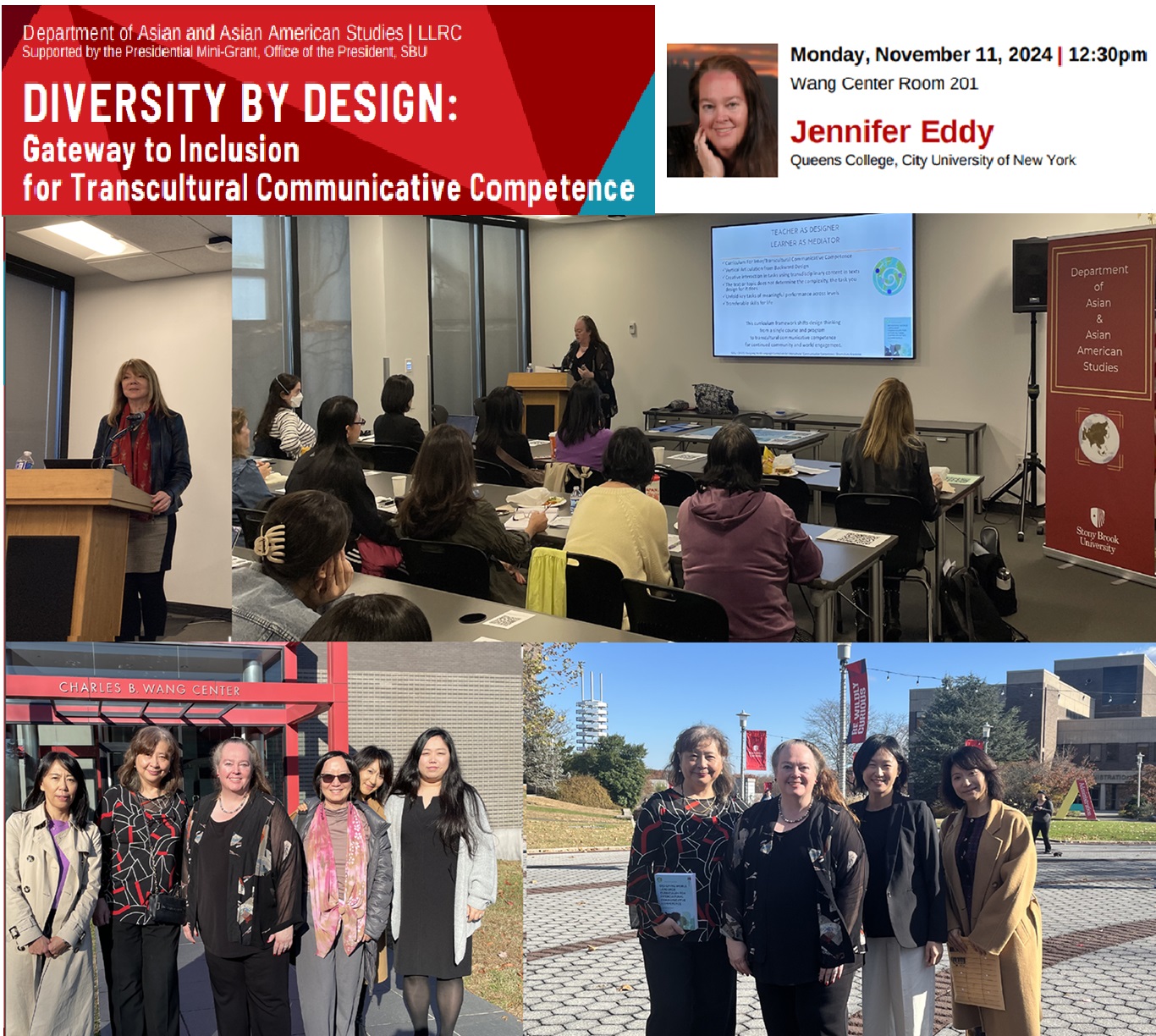 image montage from Diversity by Design seminar