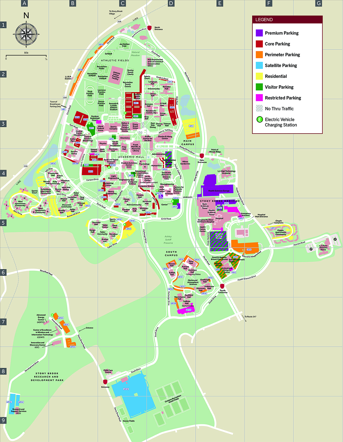 fall 2023 parking map
