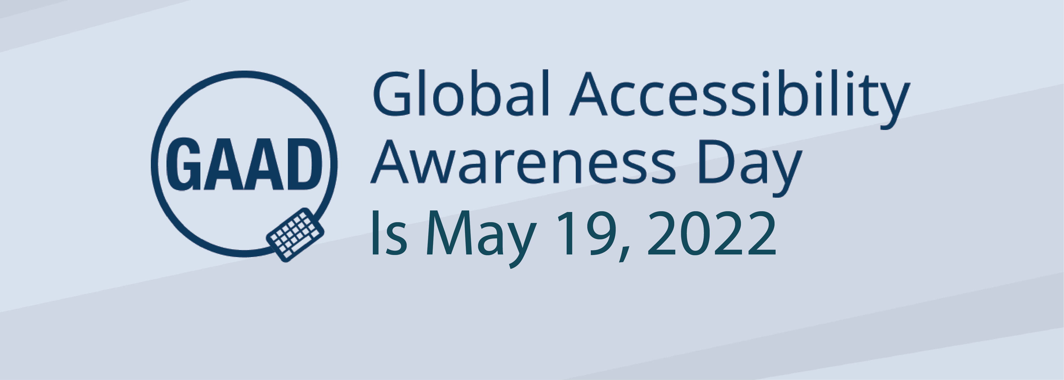 Global Accessibility Awareness Day Logo