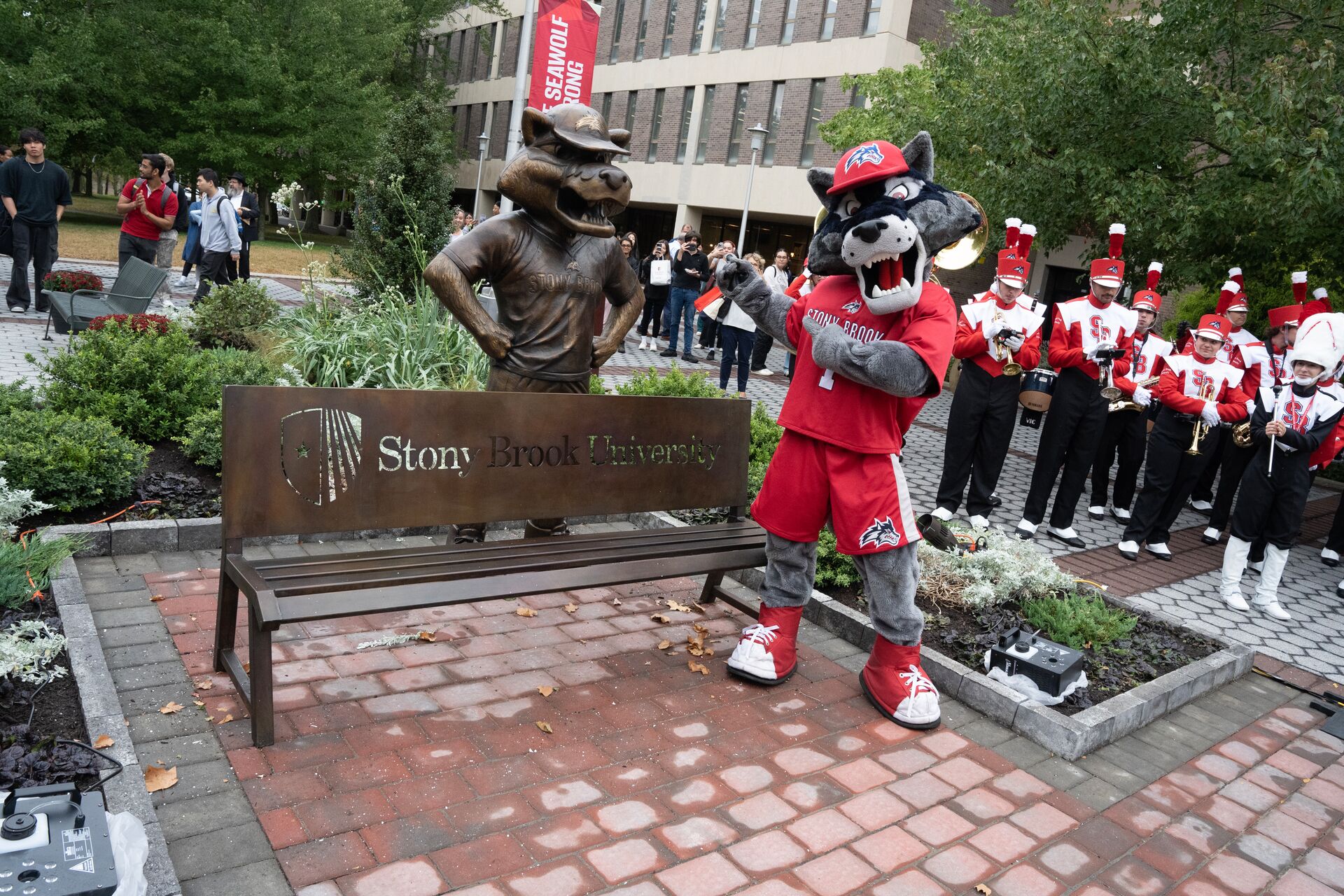 Wolfie Statue